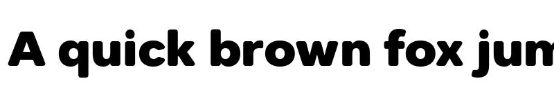 Preview of FONTSPRING DEMO - Dexa Round ExtBd Regular font