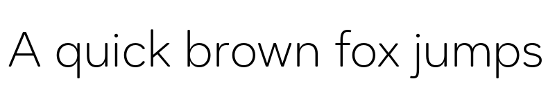 Preview of FONTSPRING DEMO - Dexa Round ExtLt Regular font