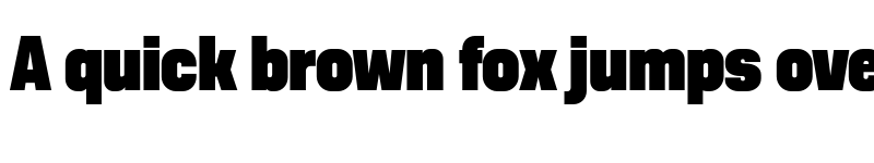 Preview of FONTSPRING DEMO - Dezen Pro Black Regular font