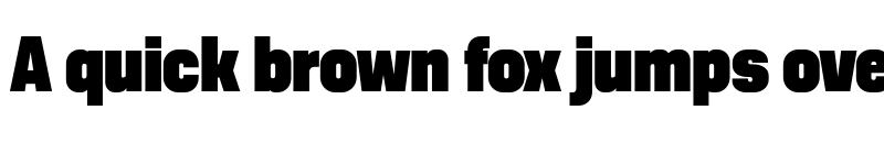 Preview of FONTSPRING DEMO - Dezen Solid Black Regular font