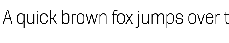 Preview of FONTSPRING DEMO - Dezen Solid ExtraLight Regular font