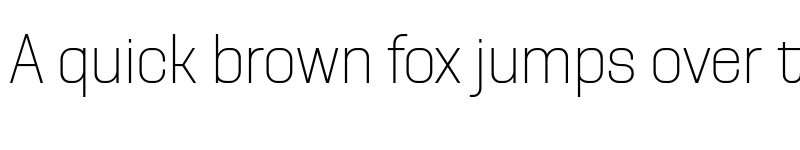 Preview of FONTSPRING DEMO - Dezen Solid Thin Regular font