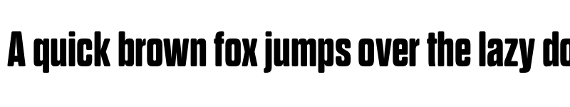 Preview of FONTSPRING DEMO - Dharma Gothic Rnd E ExBold Regular font