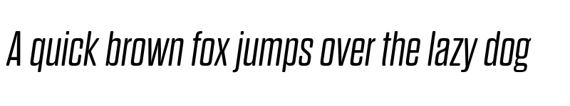 Preview of FONTSPRING DEMO - Dharma Gothic Rnd E Light Italic font