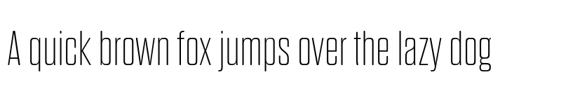 Preview of FONTSPRING DEMO - Dharma Gothic Rnd E Thin Regular font