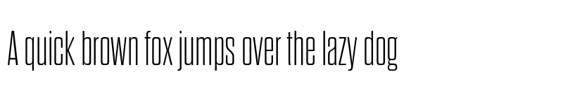 Preview of FONTSPRING DEMO - Dharma Gothic Rnd M ExLight Regular font