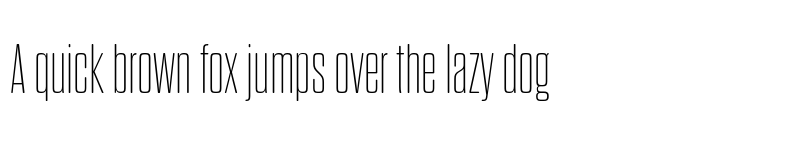 Preview of FONTSPRING DEMO - Dharma Gothic Rnd M Thin Regular font