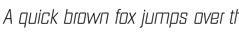 Preview of FONTSPRING DEMO - Diamante Serial Xlight Italic font