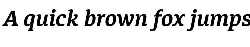 Preview of FONTSPRING DEMO - Diaria Pro Bold Italic font