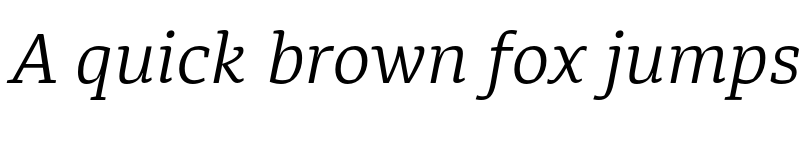 Preview of FONTSPRING DEMO - Diaria Pro Lt Italic font