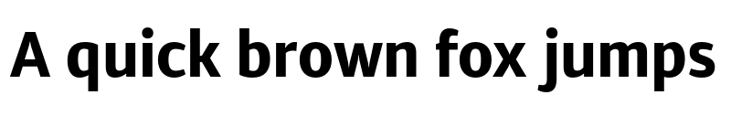 Preview of FONTSPRING DEMO - Diaria Sans Pro Bold font