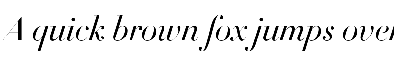 Preview of FONTSPRING DEMO - DietDidot Title Italic font