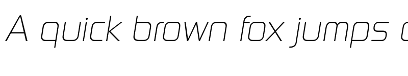 Preview of FONTSPRING DEMO - Digital Serial Italic font