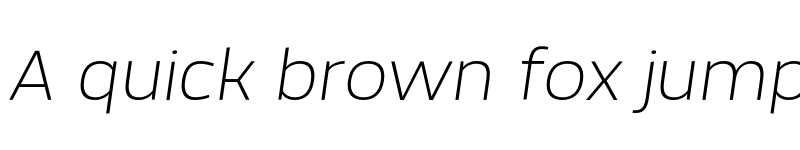 Preview of FONTSPRING DEMO - Dillan Ultra Light Italic font