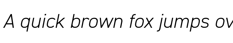 Preview of FONTSPRING DEMO - DIN 2014 Light Italic font