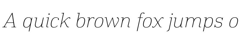 Preview of FONTSPRING DEMO - DIN Neue Roman Thin Italic font
