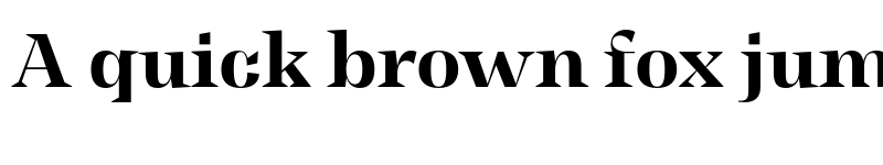 Preview of FONTSPRING DEMO - Display Bold font