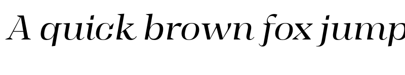 Preview of FONTSPRING DEMO - Display It Italic font