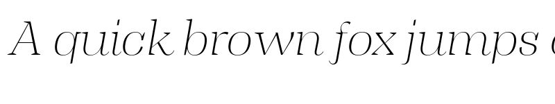 Preview of FONTSPRING DEMO - Display Th It Italic font