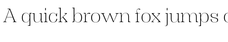 Preview of FONTSPRING DEMO - Display Th Regular font