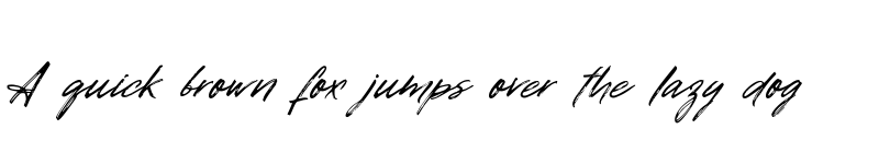 Preview of FONTSPRING DEMO - Disruptors Script Regular font
