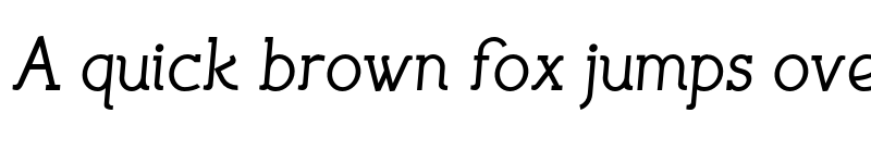 Preview of FONTSPRING DEMO - doit Italic font