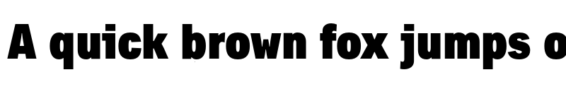 Preview of FONTSPRING DEMO - Dopis Condensed Black Regular font