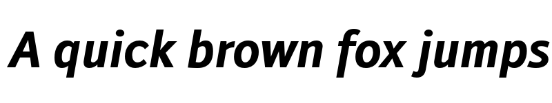 Preview of FONTSPRING DEMO - Doradani Rg Bold Italic font