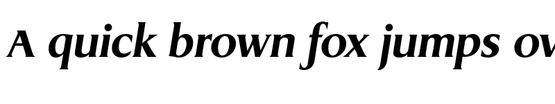 Preview of FONTSPRING DEMO - Dragon Bold Italic font