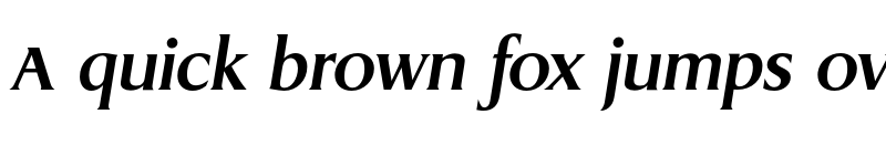 Preview of FONTSPRING DEMO - Dragon Serial Bold Italic font