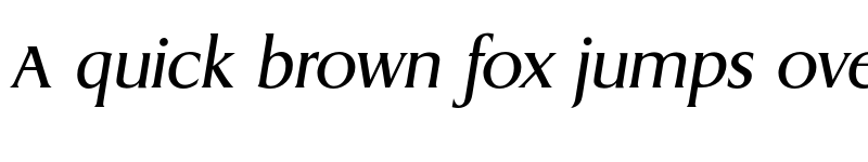 Preview of FONTSPRING DEMO - Dragon Serial Italic font