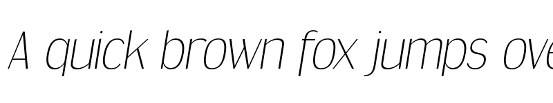 Preview of FONTSPRING DEMO - Dream Orphanage El Italic font