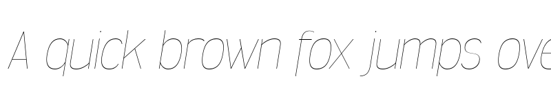 Preview of FONTSPRING DEMO - Dream Orphanage Ul Italic font