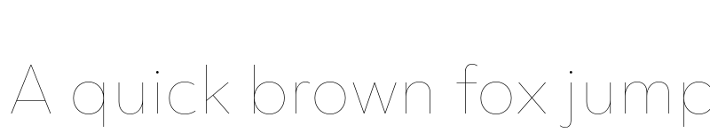 Preview of FONTSPRING DEMO - dT Jakob Hairline Regular font