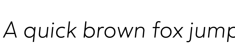 Preview of FONTSPRING DEMO - dT Jakob Light Italic Regular font