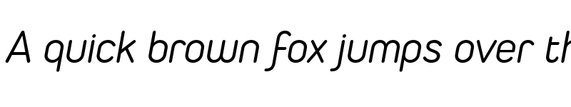 Preview of FONTSPRING DEMO - Duepuntozero Pro Book Italic font