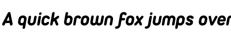 Preview of FONTSPRING DEMO - Duepuntozero Pro Extrabold Italic font