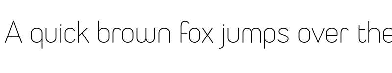 Preview of FONTSPRING DEMO - Duepuntozero Pro Extralight Regular font