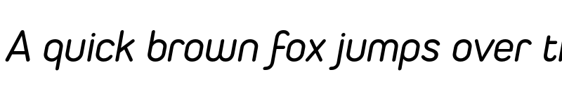 Preview of FONTSPRING DEMO - Duepuntozero Pro Italic font