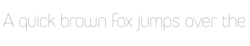 Preview of FONTSPRING DEMO - Duepuntozero Pro Thin Regular font