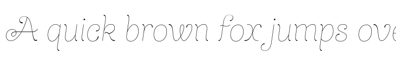 Preview of FONTSPRING DEMO - Dulce Pro Italic font