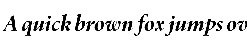 Preview of FONTSPRING DEMO - Dupincel Large Bold Italic font