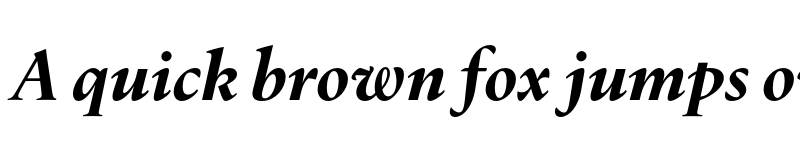 Preview of FONTSPRING DEMO - Dupincel Medium Bold Italic font