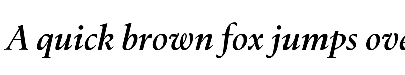 Preview of FONTSPRING DEMO - Dupincel Medium Book Italic font