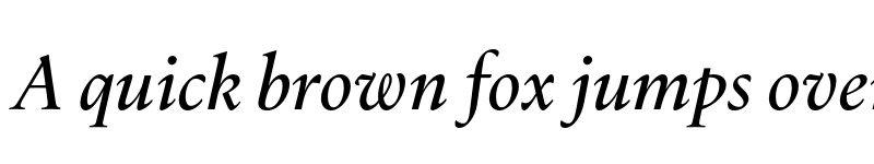 Preview of FONTSPRING DEMO - Dupincel Medium Italic font