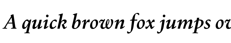 Preview of FONTSPRING DEMO - Dupincel Small Book Italic font