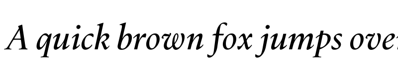 Preview of FONTSPRING DEMO - Dupincel VF Italic Regular font