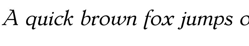 Preview of FONTSPRING DEMO - Dutch Mediaeval Pro Italic font