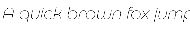 Preview of FONTSPRING DEMO - Eastman Alternate Extralight Italic font