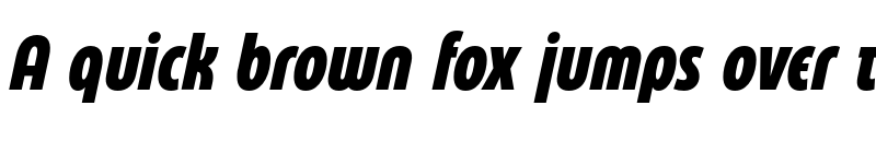 Preview of FONTSPRING DEMO - Eastman Compressed Alt ExBd It Regular font